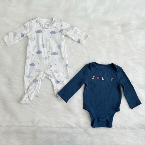 0-3 Months Baby Boy Fall/ Winter Clothes LOT - Picture 2 of 10